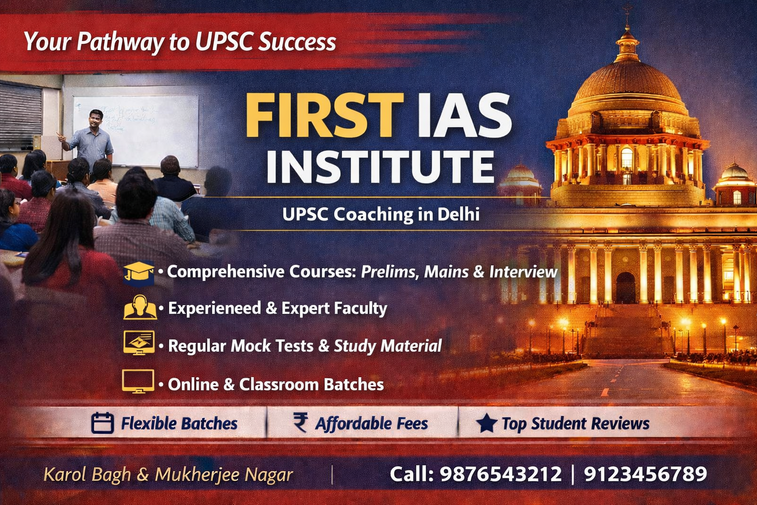 FIRST IAS INSTITUTE