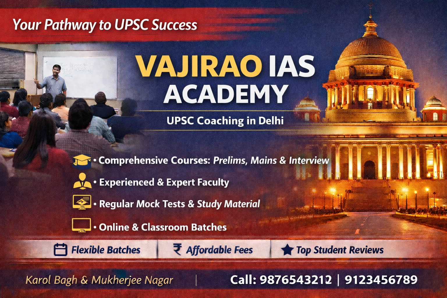 VAJIRAO IAS ACADEMY