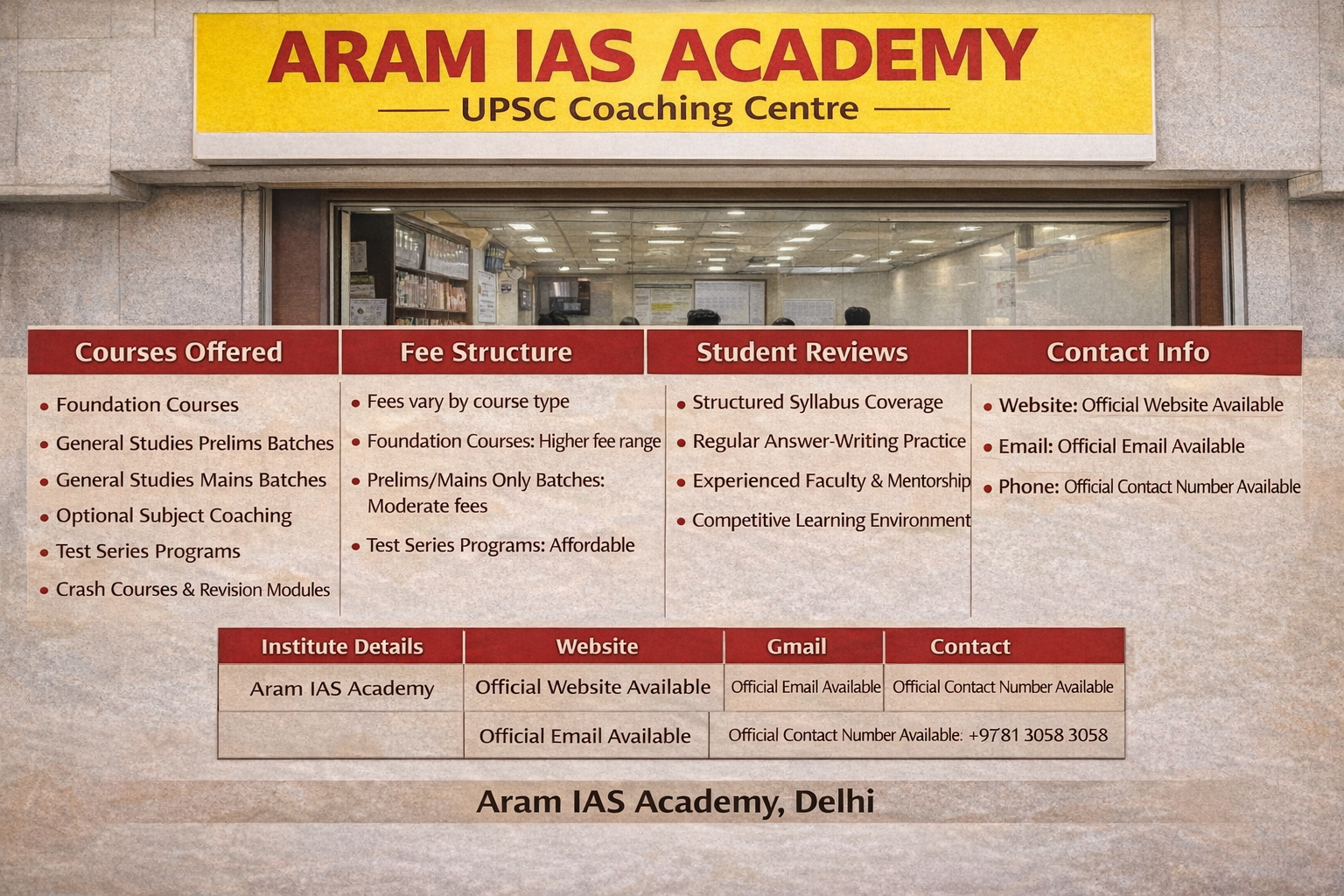 ARAM IAS ACADEMY