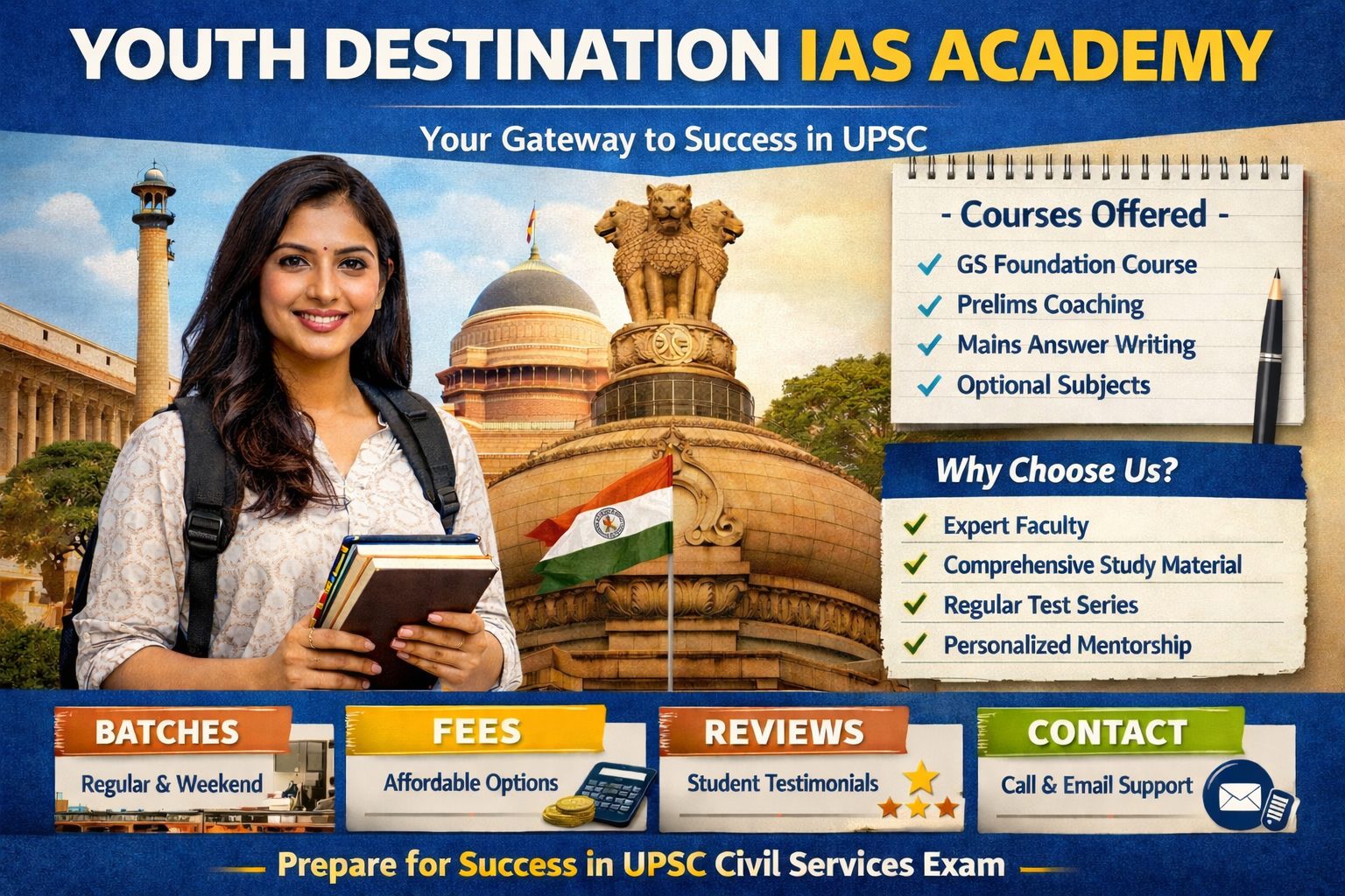 YOUTH DESTINATION IAS ACADEMY