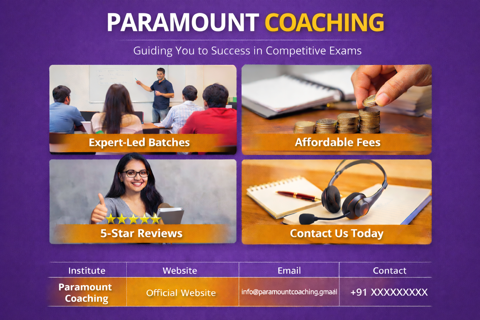 PARAMOUNT COACHING