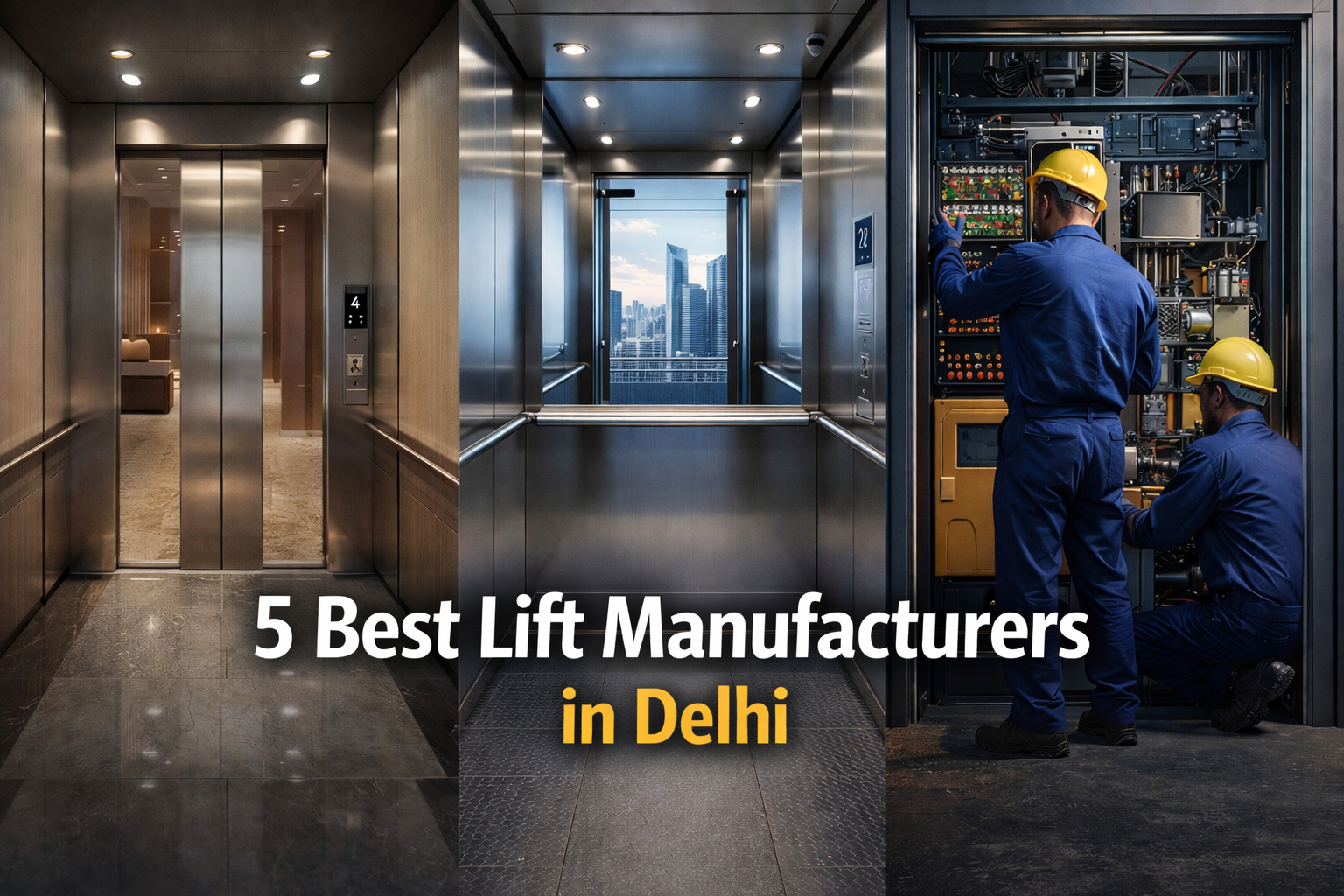 5 Best Lift Manufacturers in Delhi