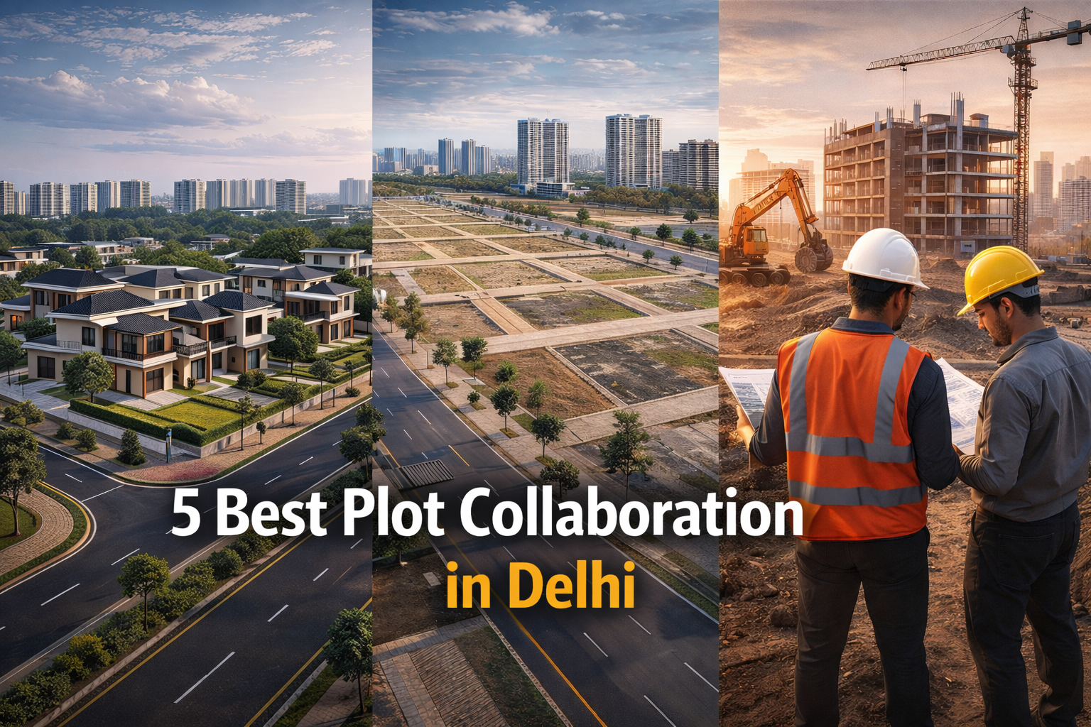5 Best Plot Collaboration Builders in Delhi