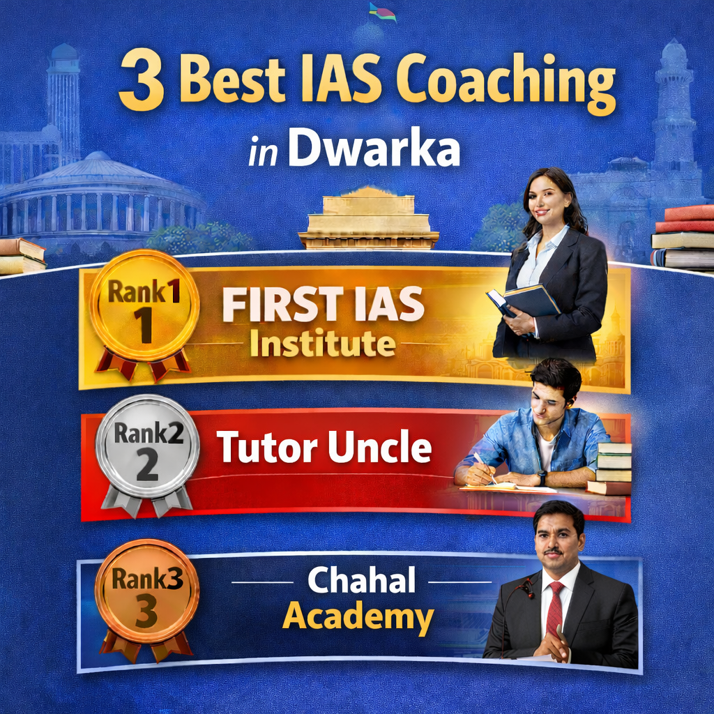 3 Best IAS Coaching in Dwarka