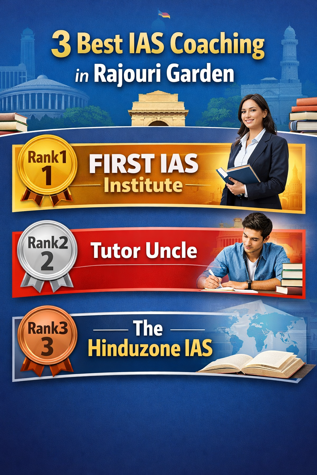 3 Best IAS Coaching in Rajouri Garden
