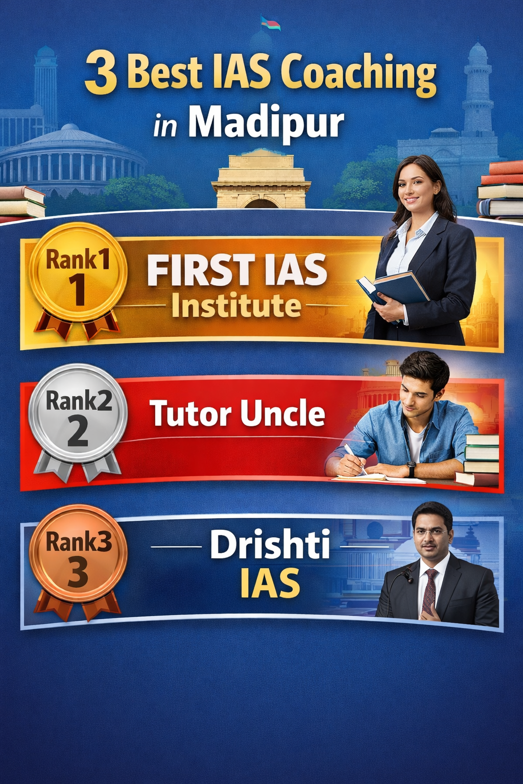3 Best IAS Coaching in Madipur