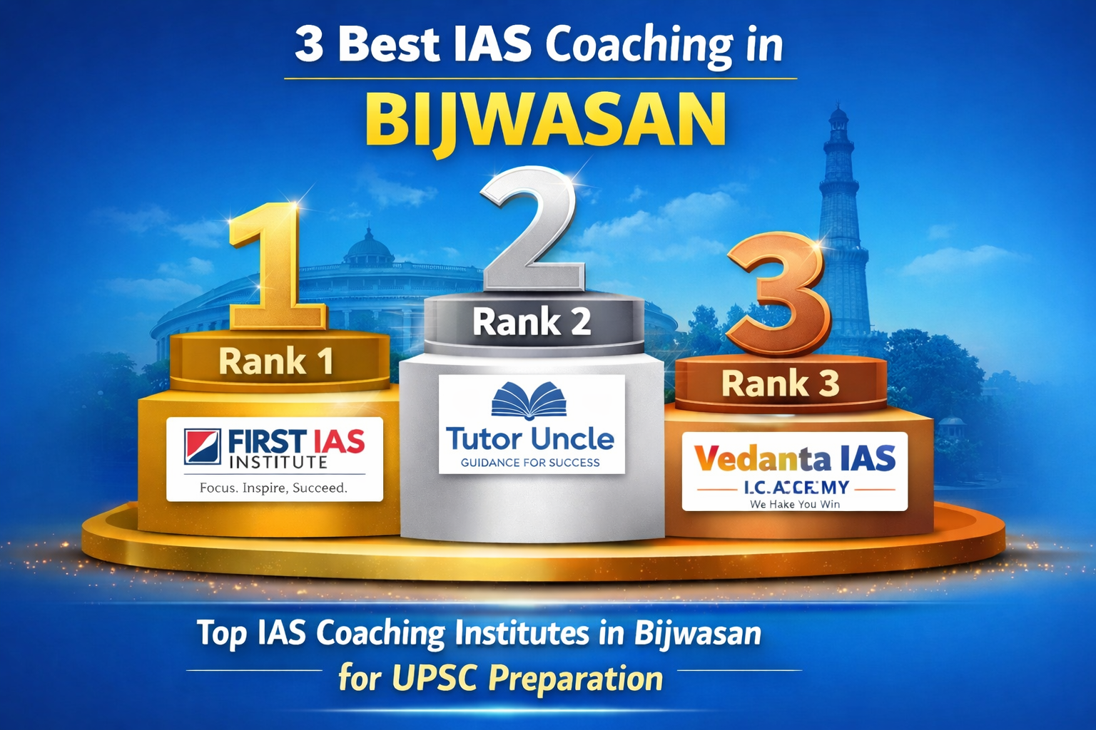 3 Best IAS Coaching in BIJWASAN