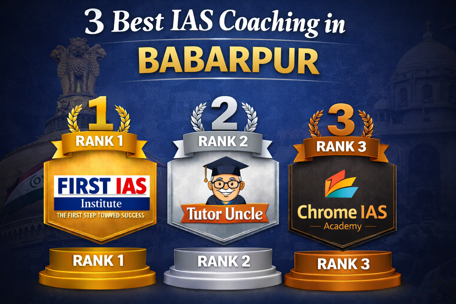 3 Best IAS Coaching in Babarpur