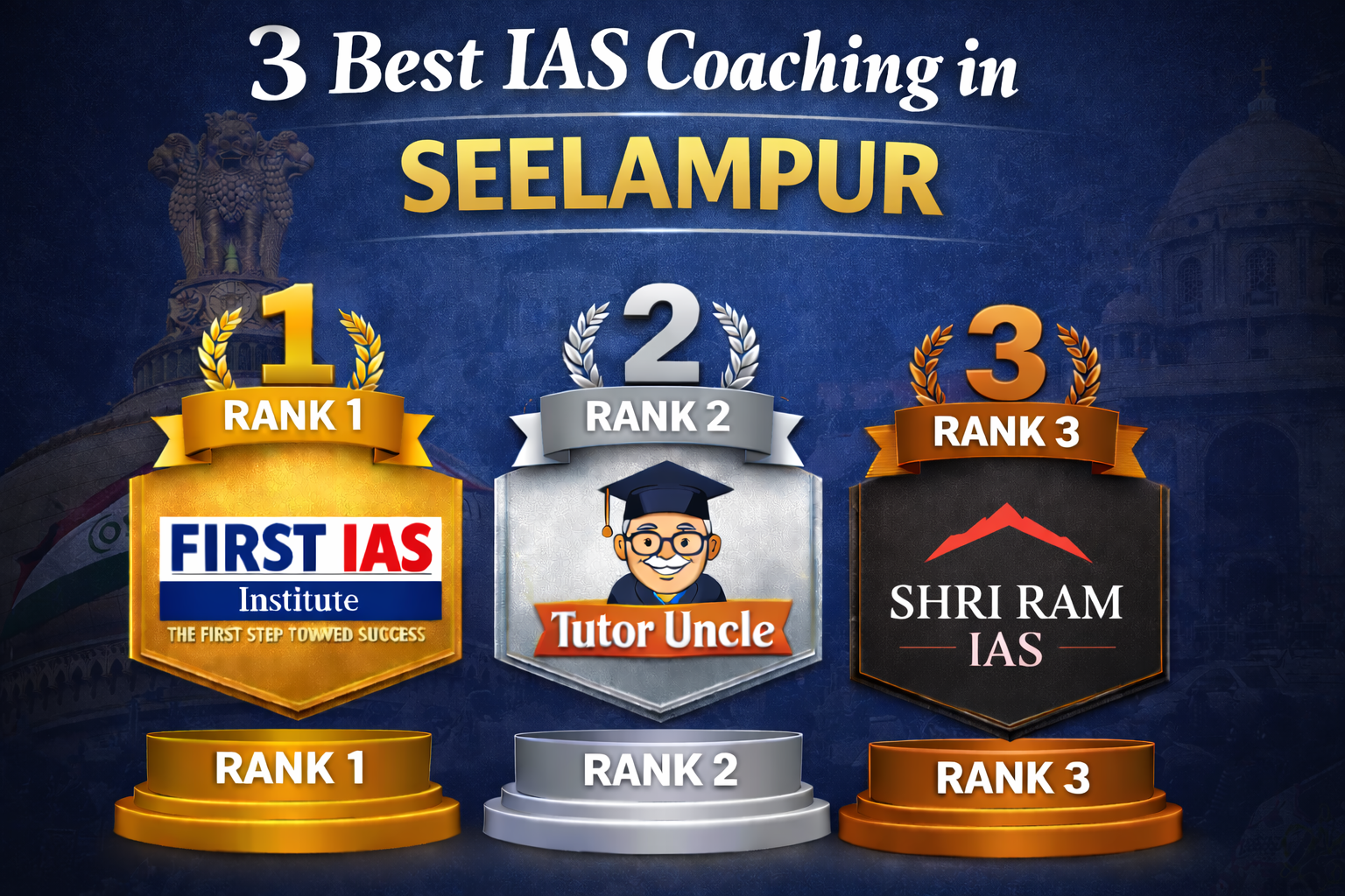 3 Best IAS Coaching in Seelampur