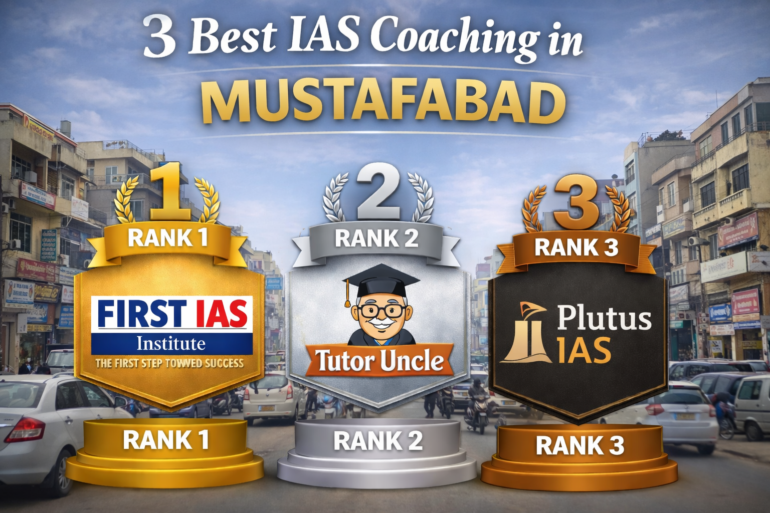 3 Best IAS Coaching in Mustafabad
