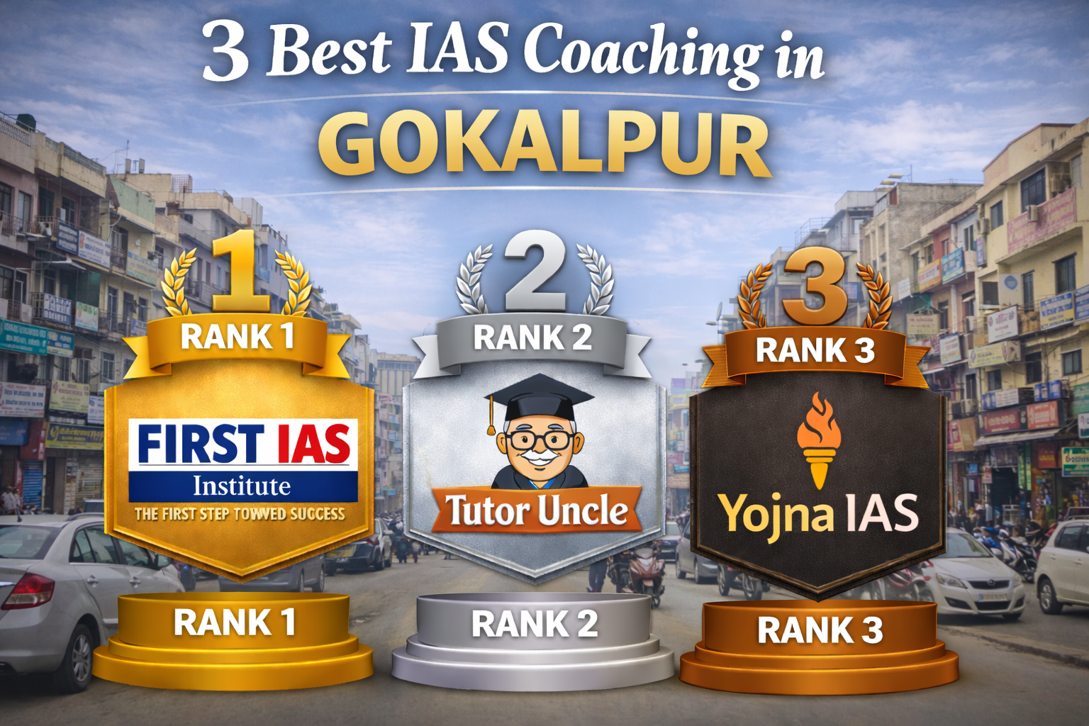 3 Best IAS Coaching in Gokalpur