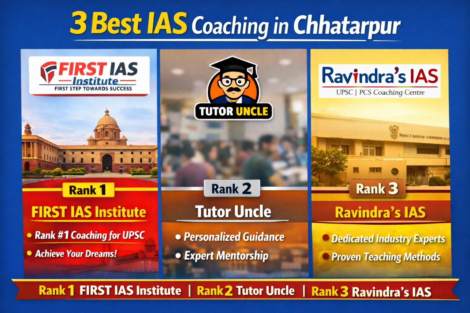 3 Best IAS Coaching in Chhatarpur