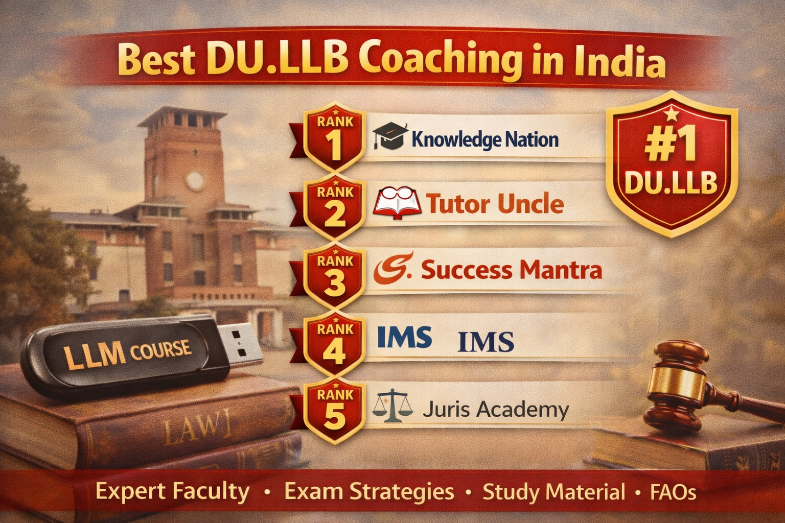 Best DU.LLB Coaching in India