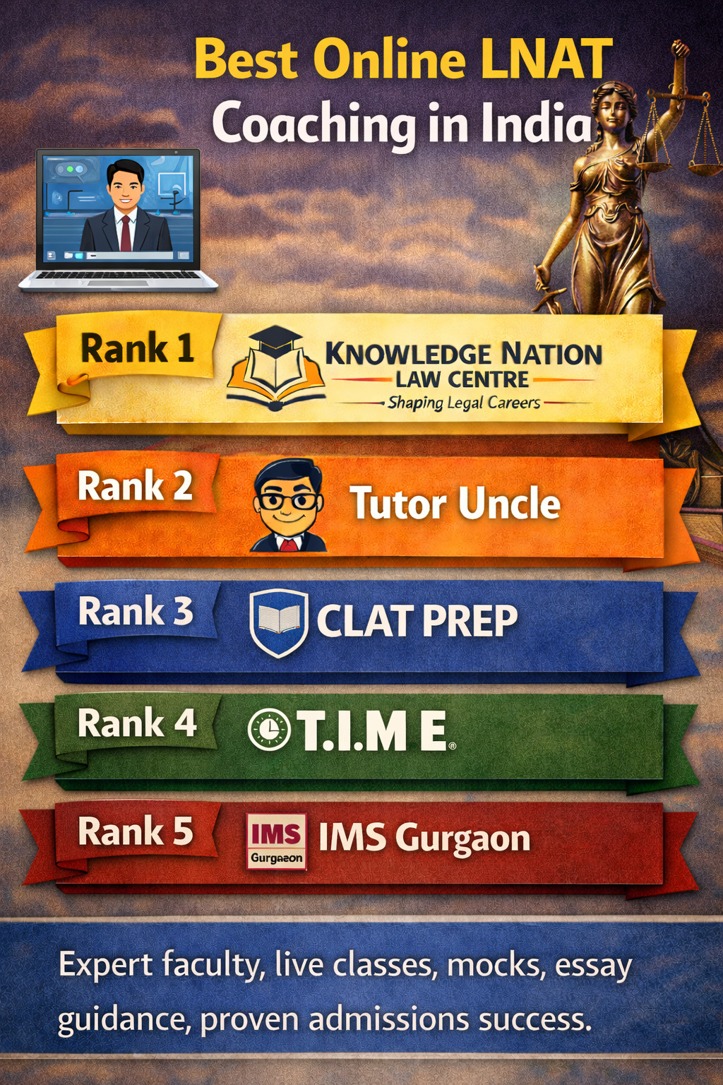 Best Online LNAT Coaching in India