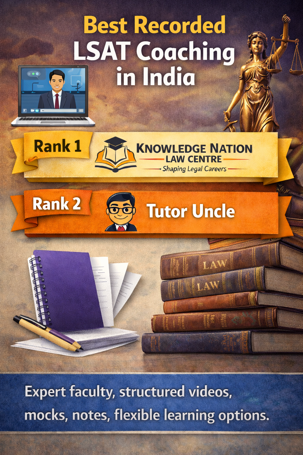 Best Recorded LSAT Coaching in India