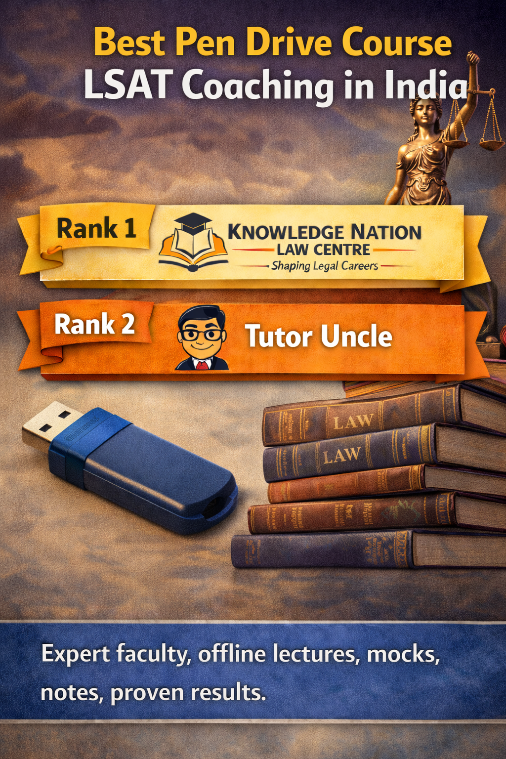 Best Pen Drive Course LSAT Coaching in India