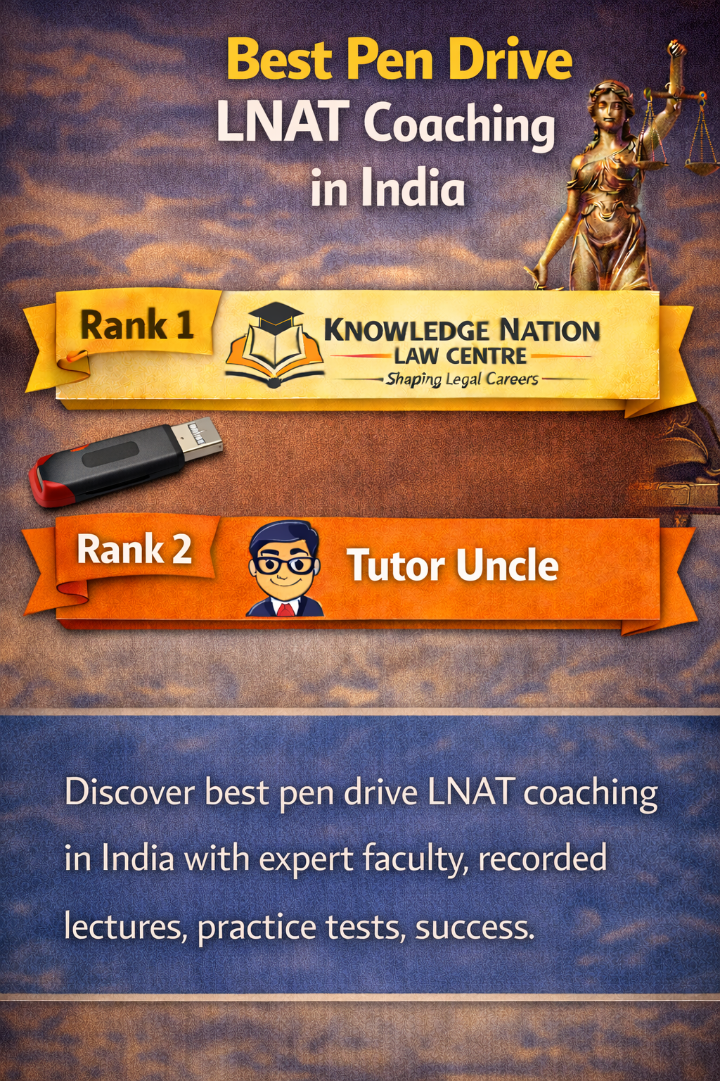 Best Pen Drive Course LNAT Coaching in India