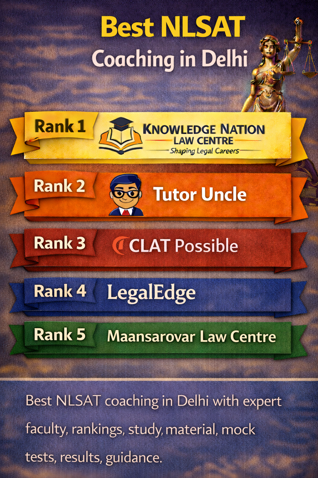 Best NLSAT Coaching in Delhi