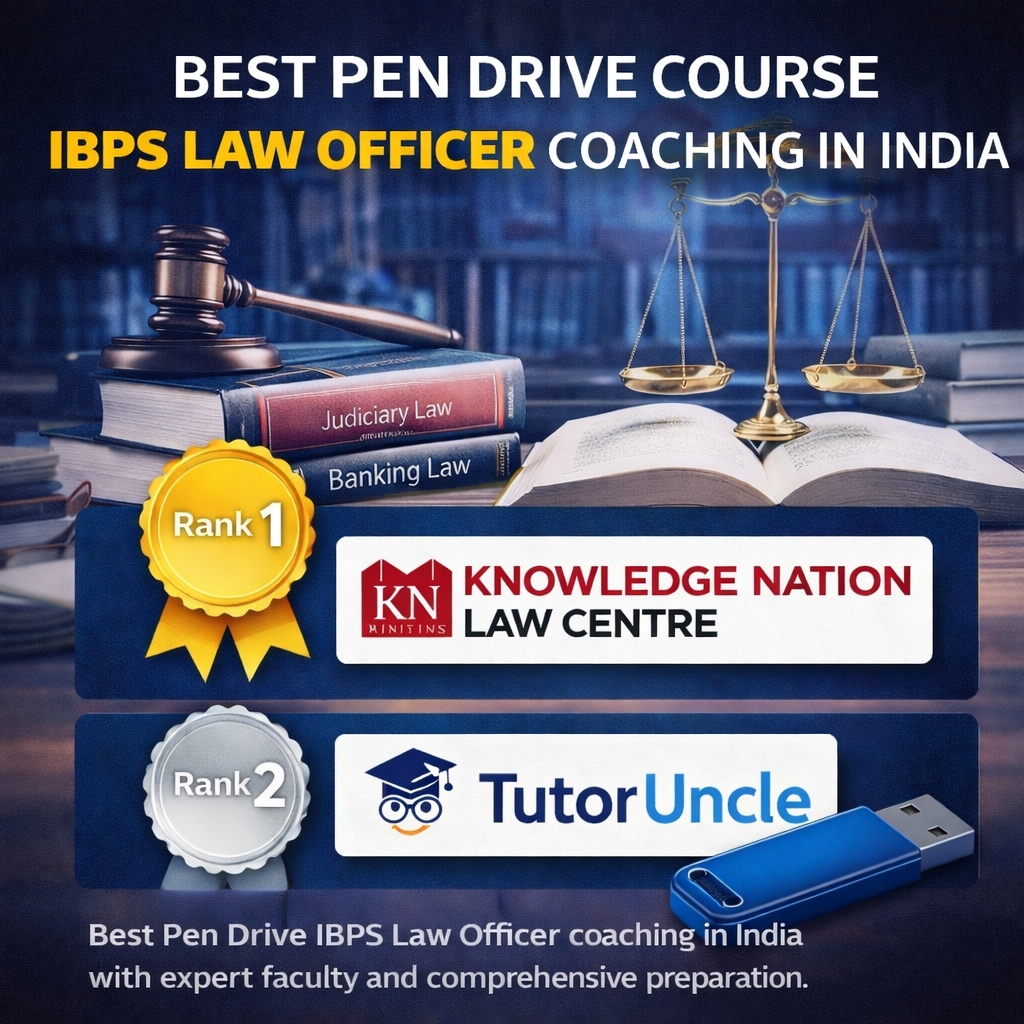 Best Pen Drive Course IBPS Law Officer Coaching in India