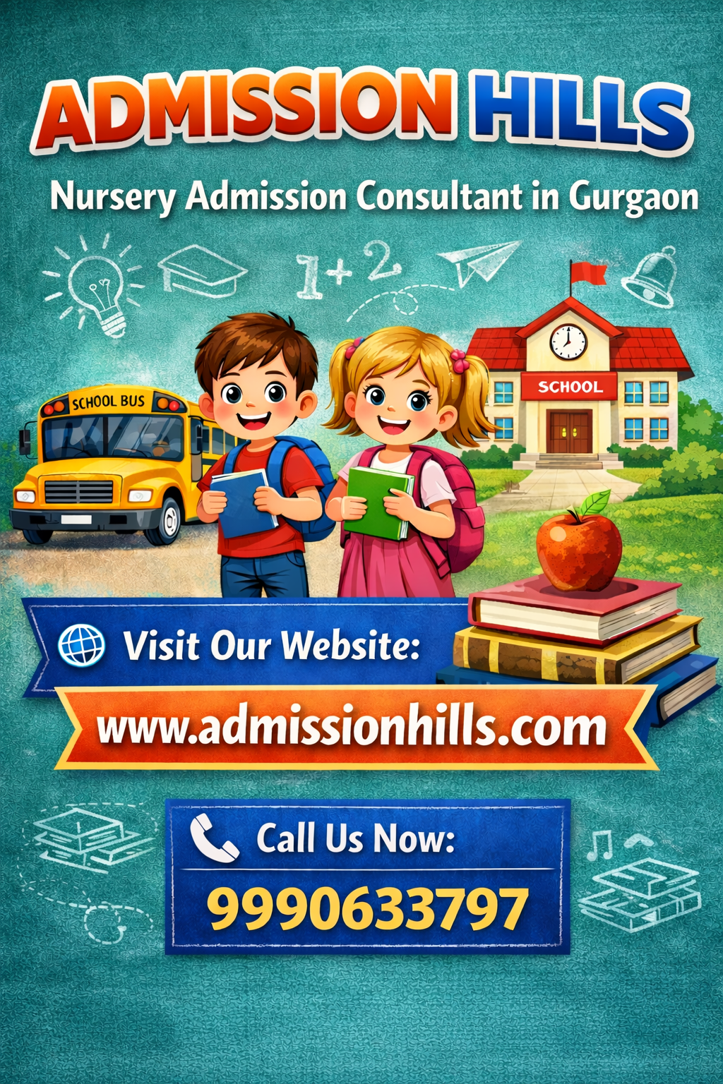 ADMISSION HILLS – Nursery Admission Consultant in Gurgaon