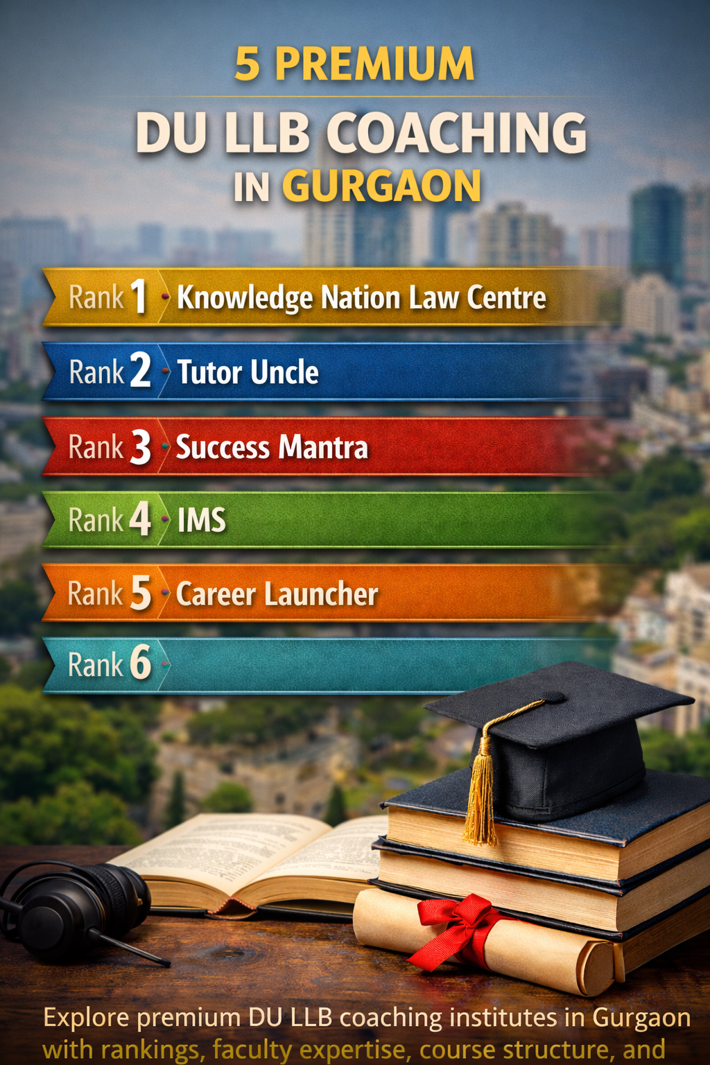 5 Premium DU LLB Coaching in Gurgaon
