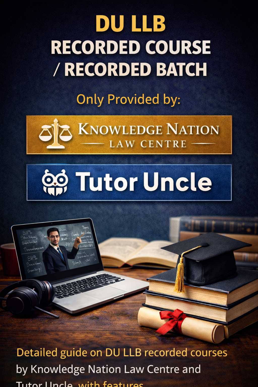 DU LLB Recorded Course / Recorded Batch