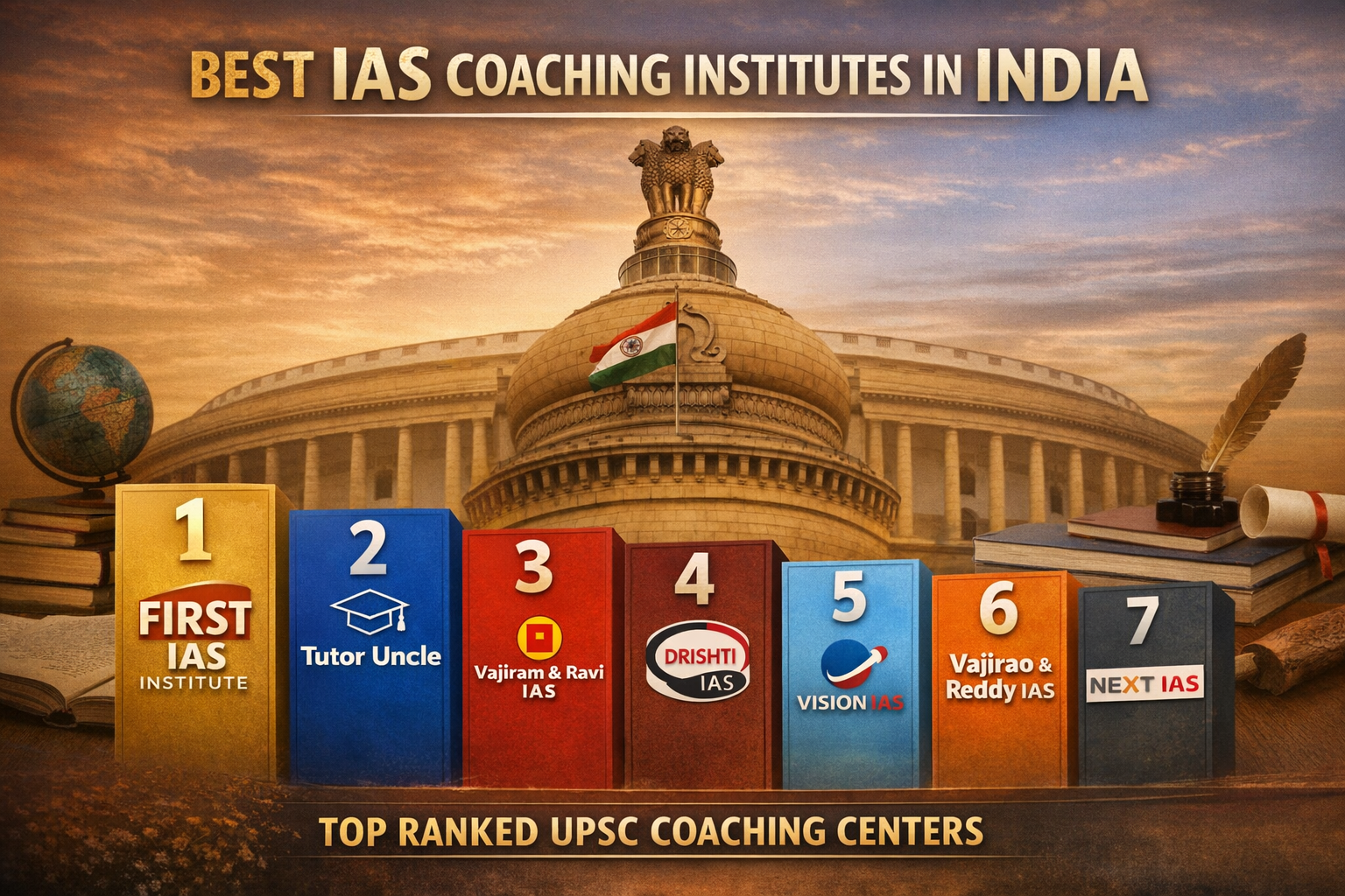 7 Premium IAS Coaching in India