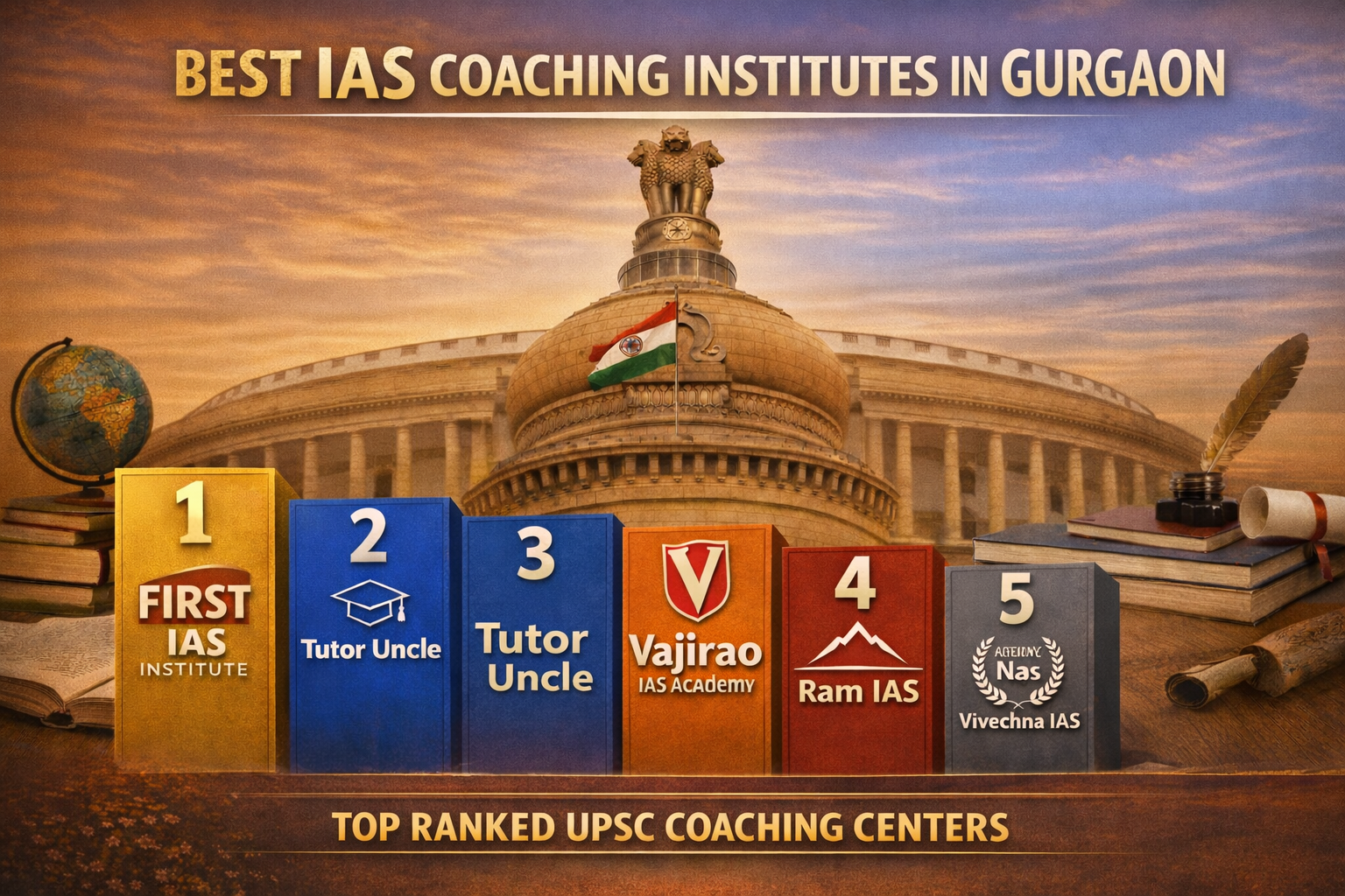 5 Premium IAS Coaching in Gurgaon