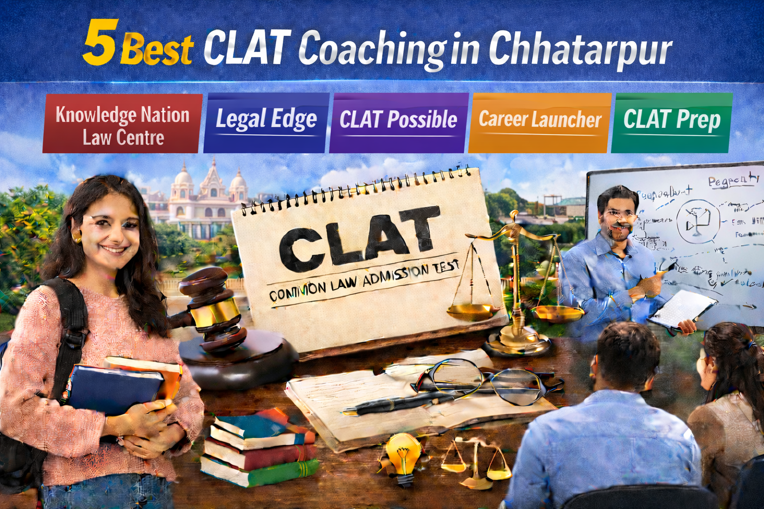 5 Best CLAT Coaching in Chhatarpur