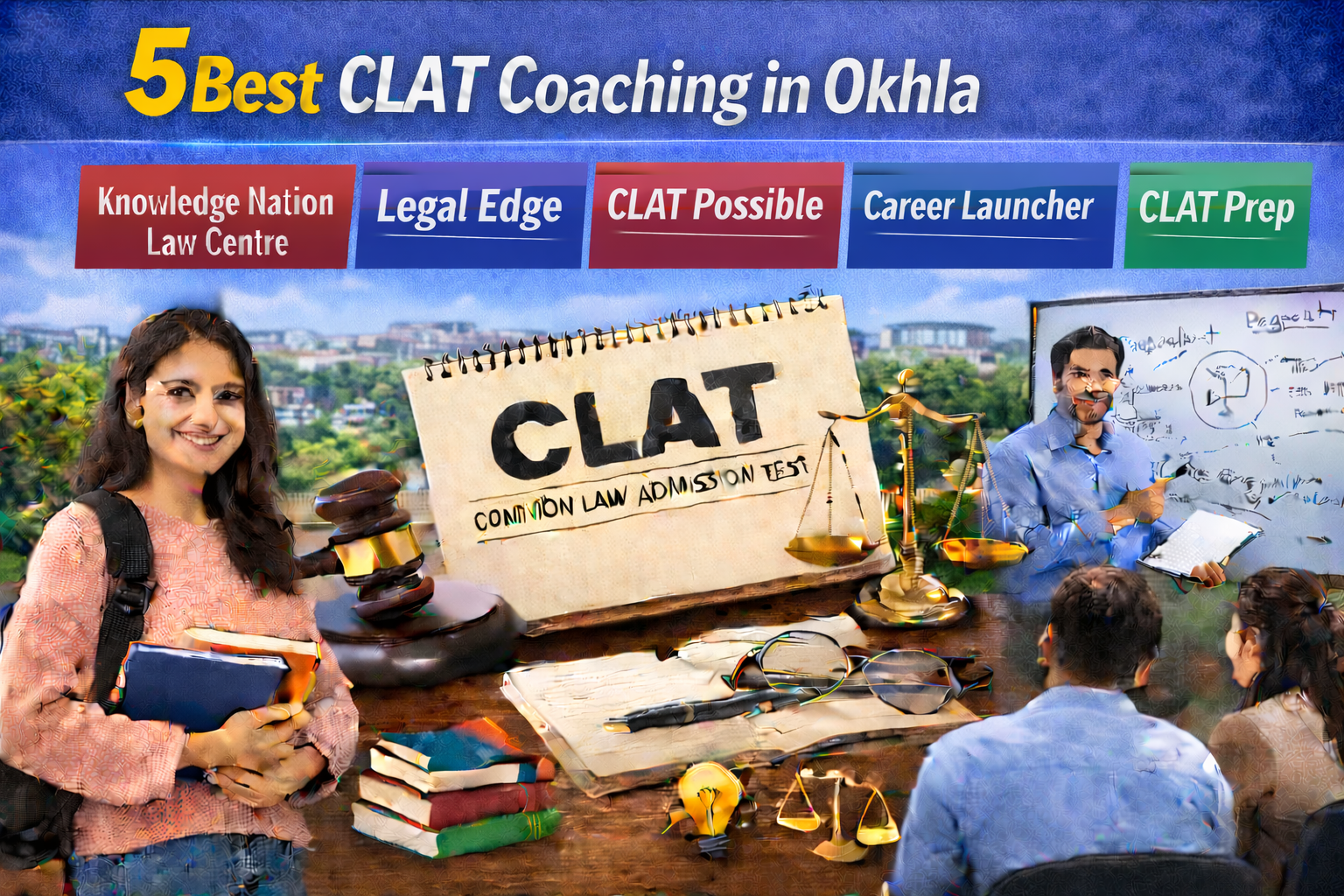 5 Best CLAT Coaching in Okhla