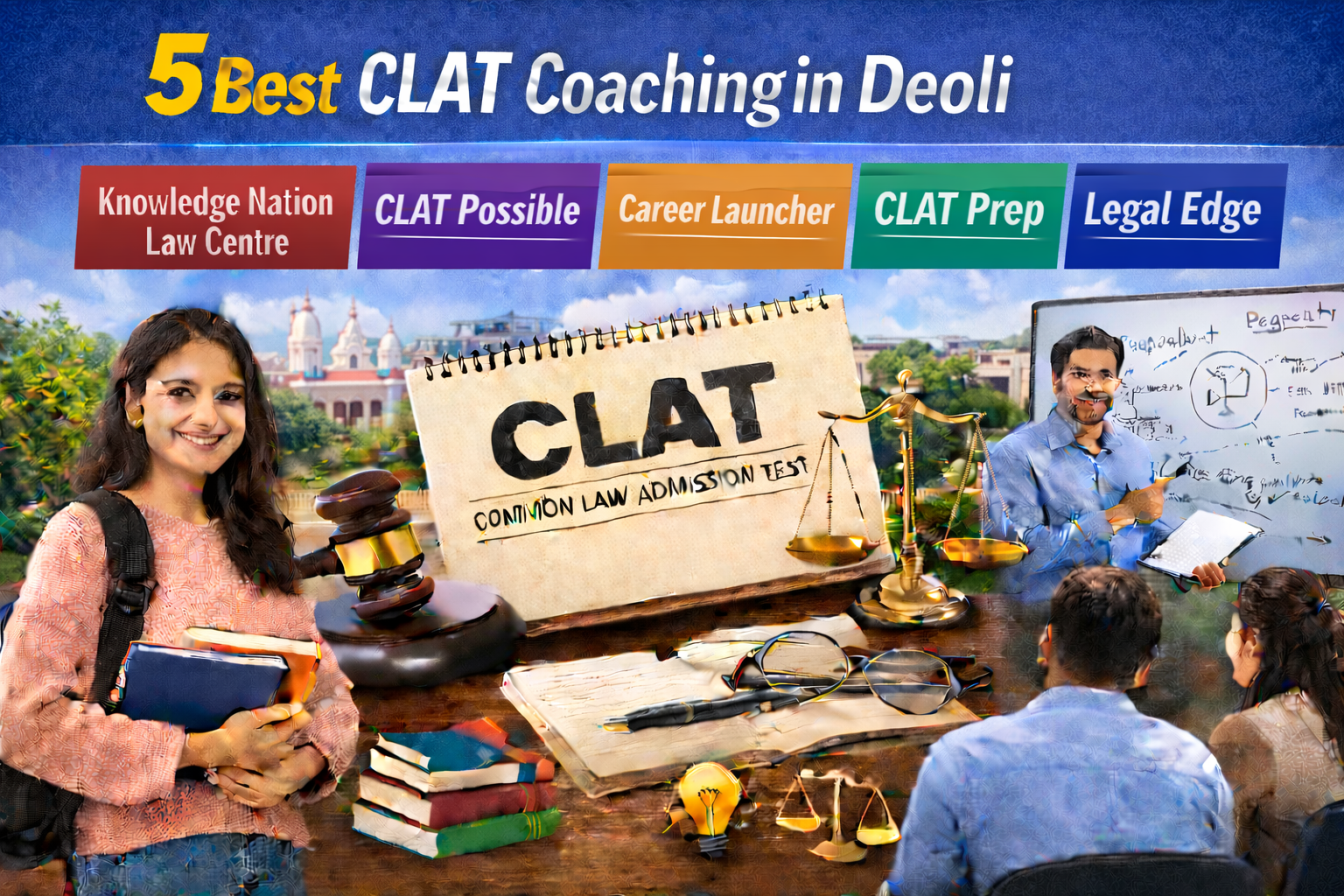 5 Best CLAT Coaching in Deoli