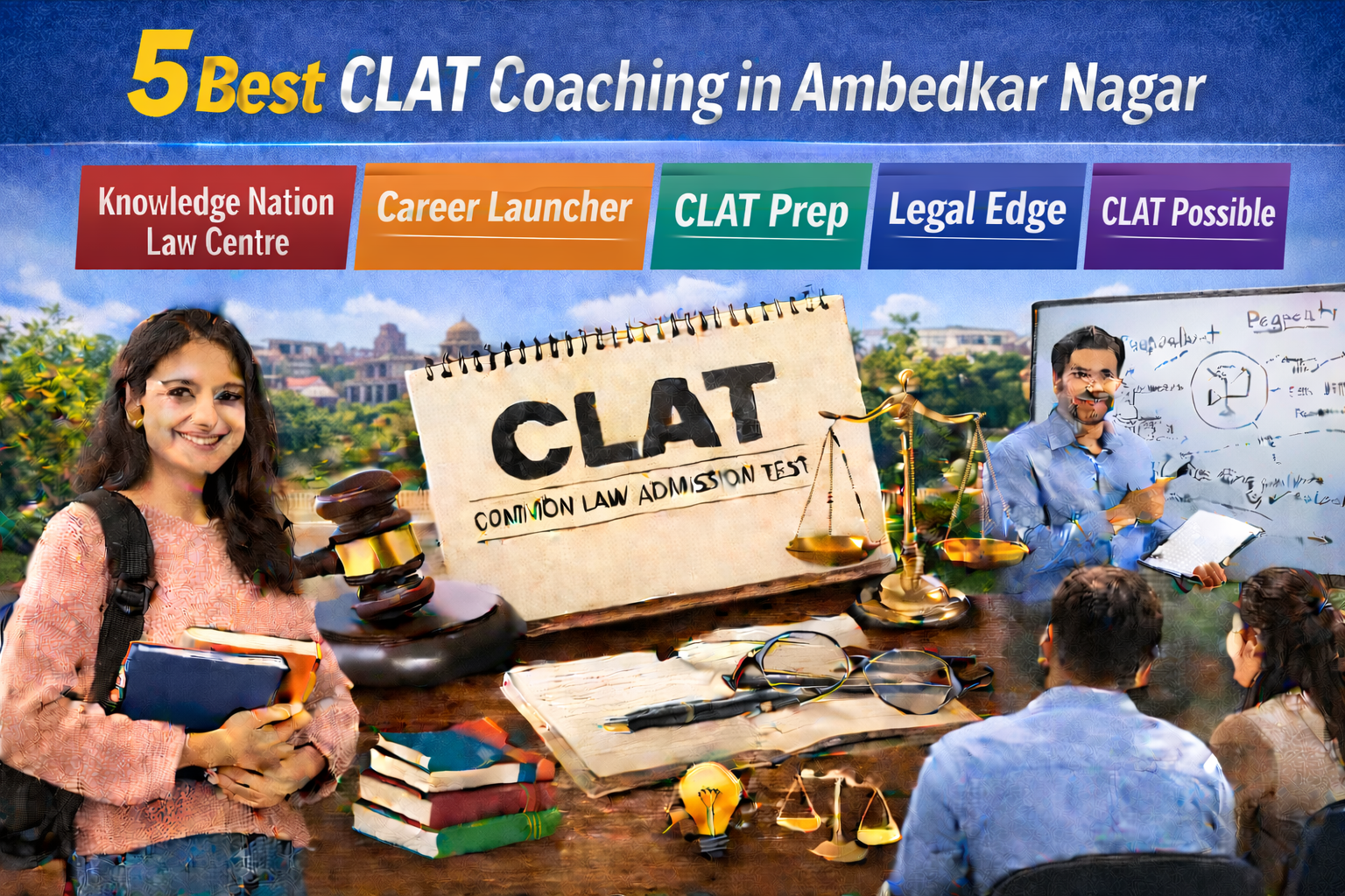 5 Best CLAT Coaching in Ambedkar Nagar