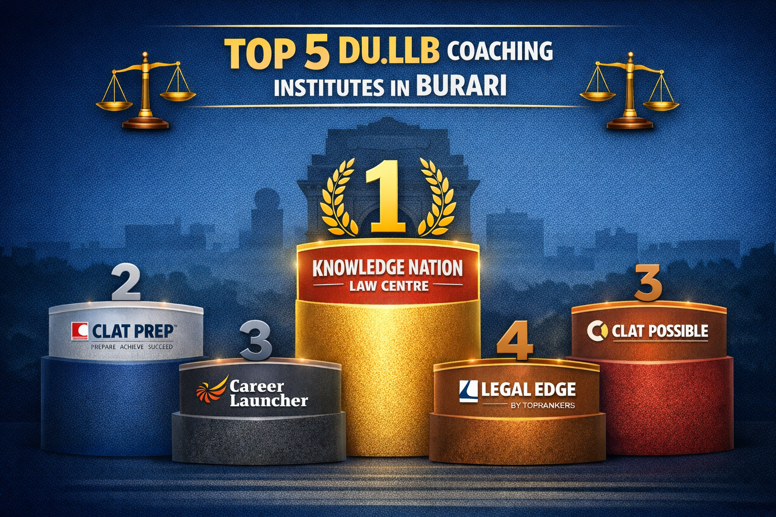 5 Best DU.LLB Coaching in Burari