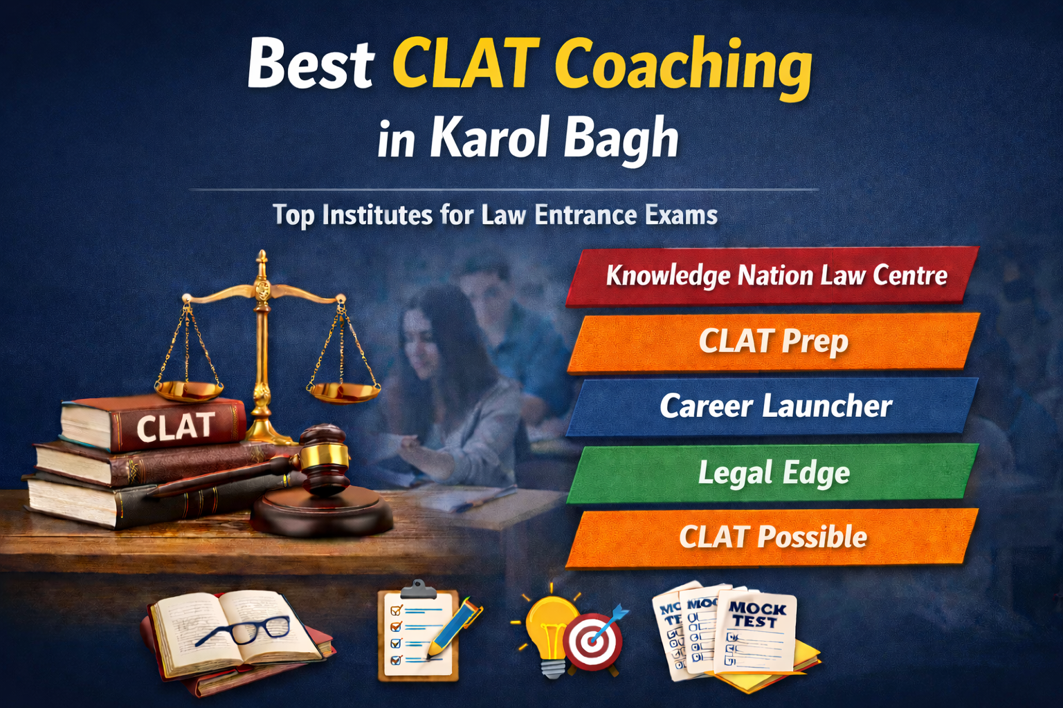 5 Best CLAT Coaching in Karol Bagh