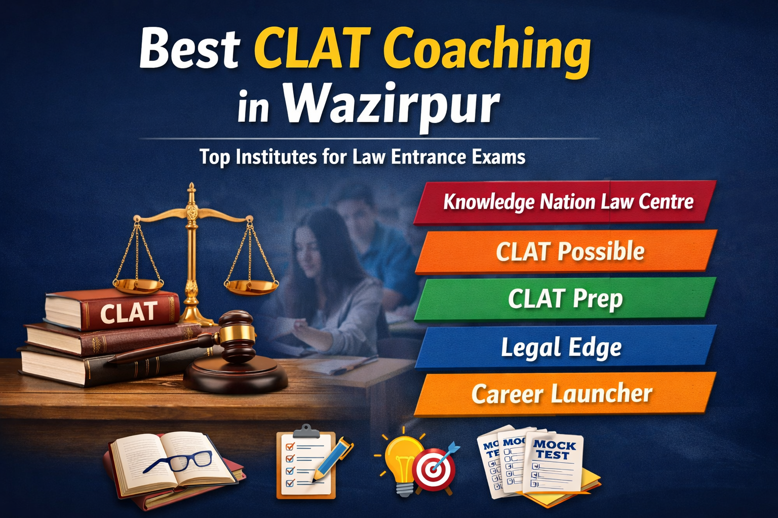 5 Best CLAT Coaching in Wazirpur