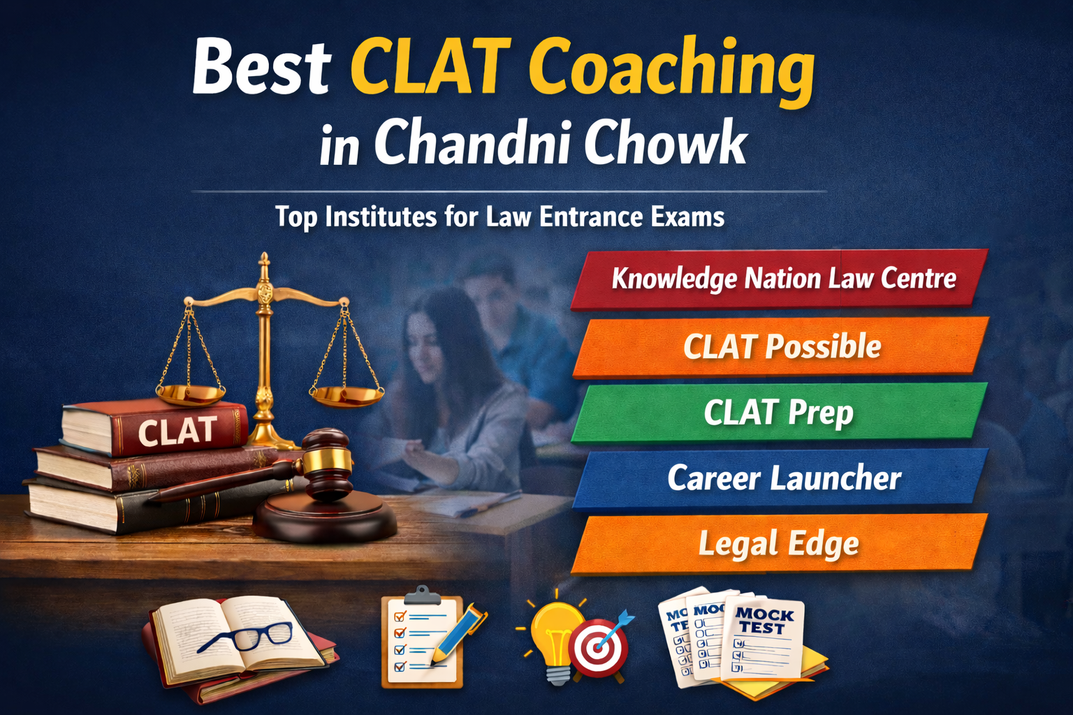 5 Best CLAT Coaching in Chandni Chowk