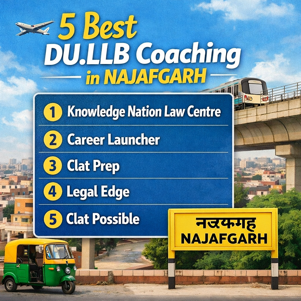 5 Best DU.LLB Coaching in NAJAFGARH